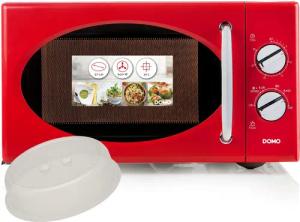 Domo Mikrowelle, 6 Kochprogramme, Auftaufunktion, Timer,