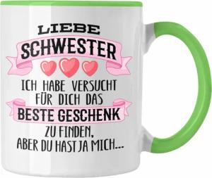 Trendation Tasse Trendation - Beste Schwester