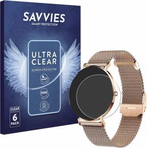 Savvies Displayschutzfolie Schutzfolie für Xcoast X-Watch