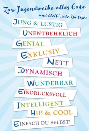 BSB Grußkarten Jugendweihe - Glückwunschkarte im