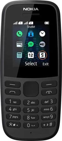 Nokia Handy 105-2019 Dual SIM Black