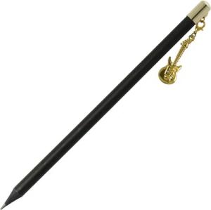 mugesh Bleistift Bleistift schwarz mit goldenem
