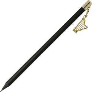 mugesh Bleistift Bleistift schwarz mit goldenem