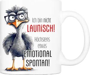 Cadouri Tasse mit Spruch NICHT LAUNISCH