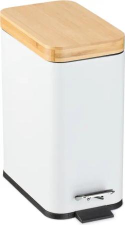 relaxdays Kosmetikeimer Bad Mülleimer 5 l