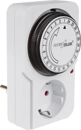 GreenBlue Zeitschaltuhr GB360, mechanisch, 1-St., Programmierbare