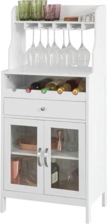 SoBuy Weinschrank FSB24 Sideboard mit Weinregal