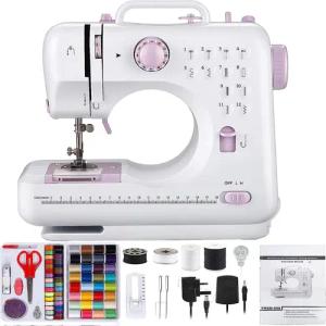 ibettertec Freiarm-Nähmaschine Nähmaschine mit 12 Nähprogramme,