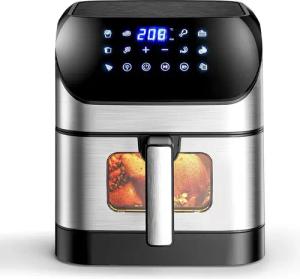 oyajia Heißluftfritteuse Airfryer mit LED Touchscreen,