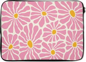 MuchoWow Laptop-Hülle Blumen - Muster -