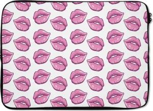 MuchoWow Laptop-Hülle Lippen - Muster -