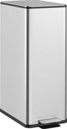 HOMCOM Mülleimer 20L mit Deckel Fußpedal,