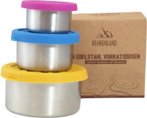 Behrenland Lunchbox Behrenland Beerenbox Edelstahl Behälter