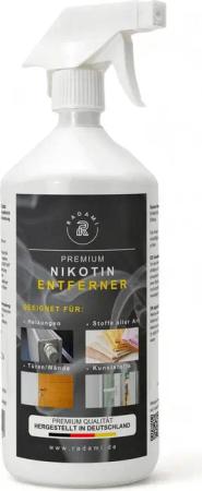 Radami 1L Nikotinentferner Nikotinreiniger kraftvoll Gilb,