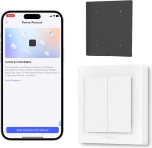 Aqara Wandschalter H2 EU, Smarter Lichtschalter,