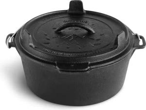 BURNHARD Grilltopf Gusseisen, Gusseisen, Dutch Oven