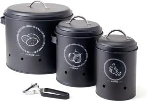 Hanseküche Vorratsdose Vorratsbehälter Set mit Sparschäler,