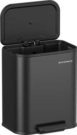 SONGMICS Mülleimer, Küche, 20 Liter Abfalleimer