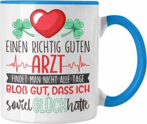Trendation Tasse Arzt Tasse Geschenk Dankeschön