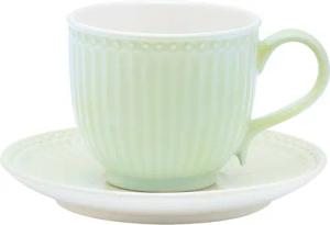Greengate Tasse Alice Tasse mit Untertasse