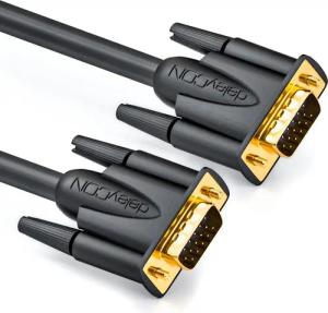 deleyCON deleyCON 10m S-VGA Kabel Monitorkabel