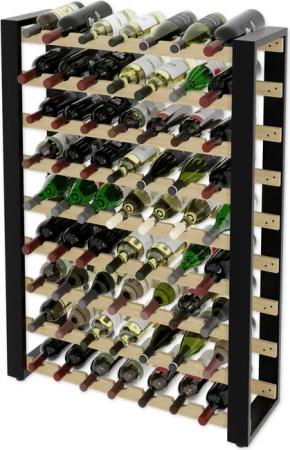 Lenmar Weinregal LOFT Weinregal aus Holz,Flaschenregal,Kellerregal,Regale,Weinständer
