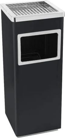 JEOBEST Aschenbecher Mülleimer mit Aschenbecher Abfalleimer,