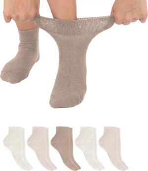 Footstar Diabetikersocken 6 Paar Diabetiker Kurzschaft
