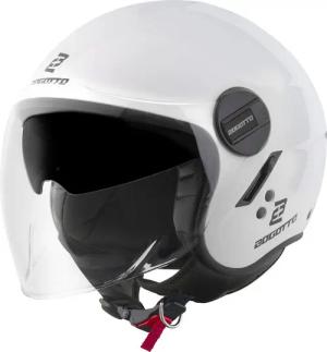 Bogotto Motorradhelm H595-1 SPN Jethelm, integriertes