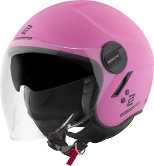 Bogotto Motorradhelm H595-1 SPN Jethelm, integriertes