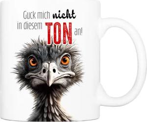 Cadouri Tasse mit Spruch GUCK MICH