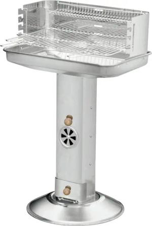 Kynast Holzkohlegrill Standgrill Säulengrill "Family Star"