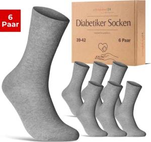 sockenkauf24 Diabetikersocken aus 97% Baumwolle ohne