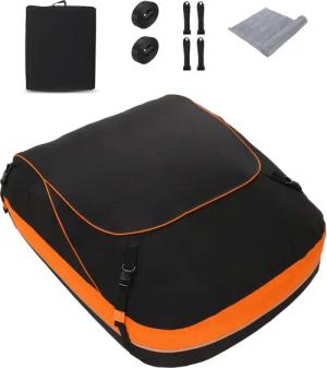 LUCKZON Dachbox Auto faltbar tragbar 900D