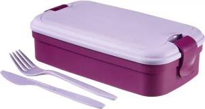 Curver Lunchbox, Schachtel Box mit Besteck