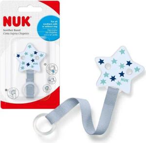 NUK Schnullerbefestigung Schnullerband mit Clip