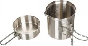 FoxOutdoor Topf-Set Fox Outdoor Kochgeschirr, Edelstahl,