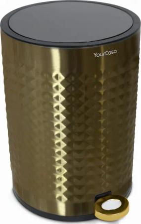 YourCasa Mülleimer YourCasa® Edelstahl Mülleimer Bad