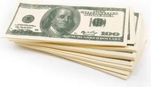 Goods+Gadgets Papierserviette Dollar-Schein Papierservietten, Geldschein-Servietten