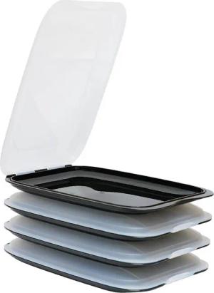Engelland Frischhaltedose Aufschnittdosen, Aufschnittbox, PP-Kunststoff, BPA-frei,