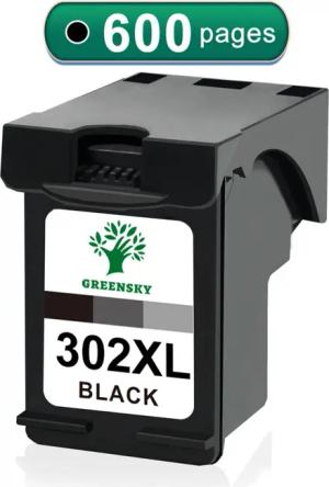 Greensky 1x Schwarz Druckerpatrone Ersatz für