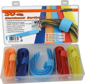 Kabelbinder Klettband Set 50-tlg.
