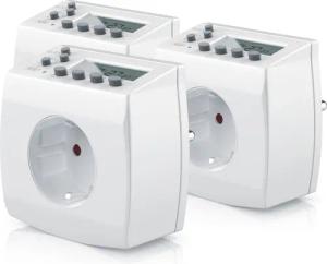 BEARWARE Zeitschaltuhr Digitaler Weekly Timer, minutengenau,