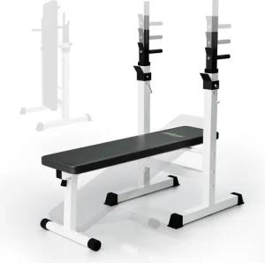 Physionics Hantelbank Hantelbank mit Ablage Klappbar