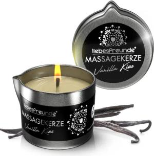 Liebesfreunde Massagekerze Bio Massagekerze VANILLA KISS