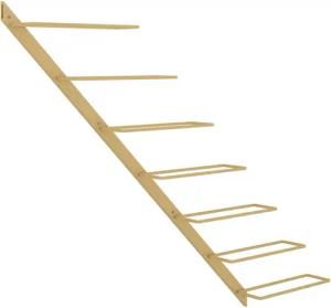 vidaXL Weinregal Wand-Weinregal für 7 Flaschen