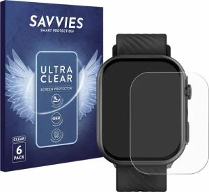 Savvies Displayschutzfolie Schutzfolie für Yuede Smartwatch