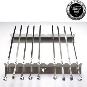 Kette´s Grillzubehör Grillspieß Spießleiste/Spießaufsatz/Schaschlik Grillaufsatz aus