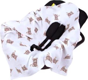 BabyLux Babyschale Einschlagdecke Babyschale Autositz Babydecke