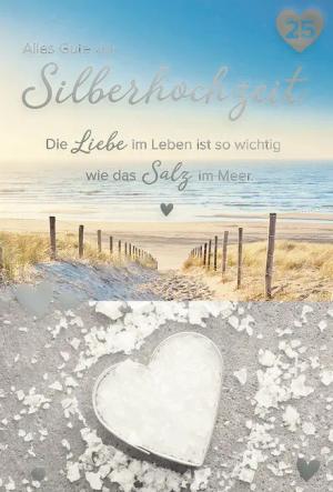 BSB Grußkarten Silberhochzeit - 25. Hochzeitstag